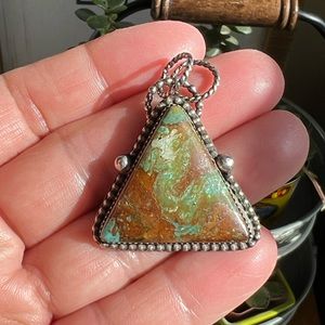 Kingman Turquoise pendant.